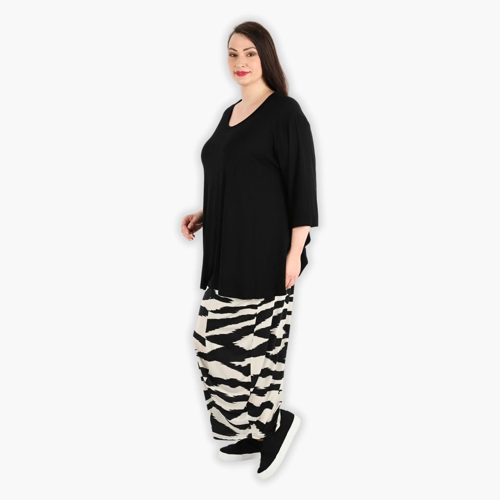 AKH Fashion Hose 8069 Anya, Ecru/Schwarz