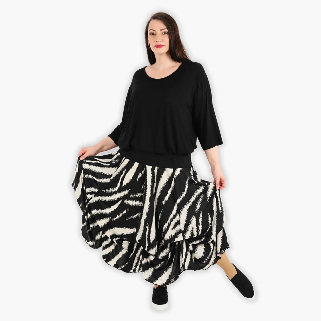 AKH 7559 Rock, Black-Ecru