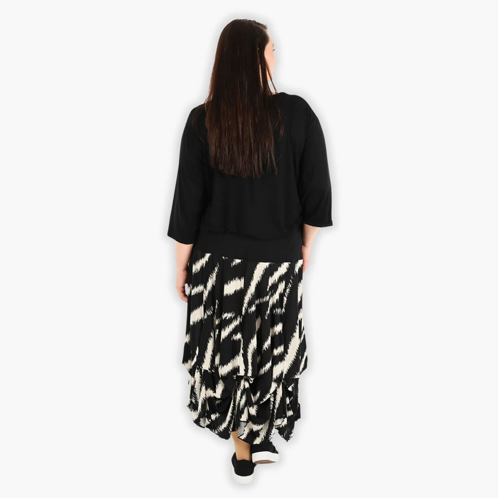 AKH 7559 Rock, Black-Ecru