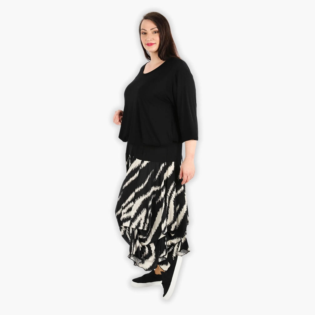 AKH 7559 Rock, Black-Ecru