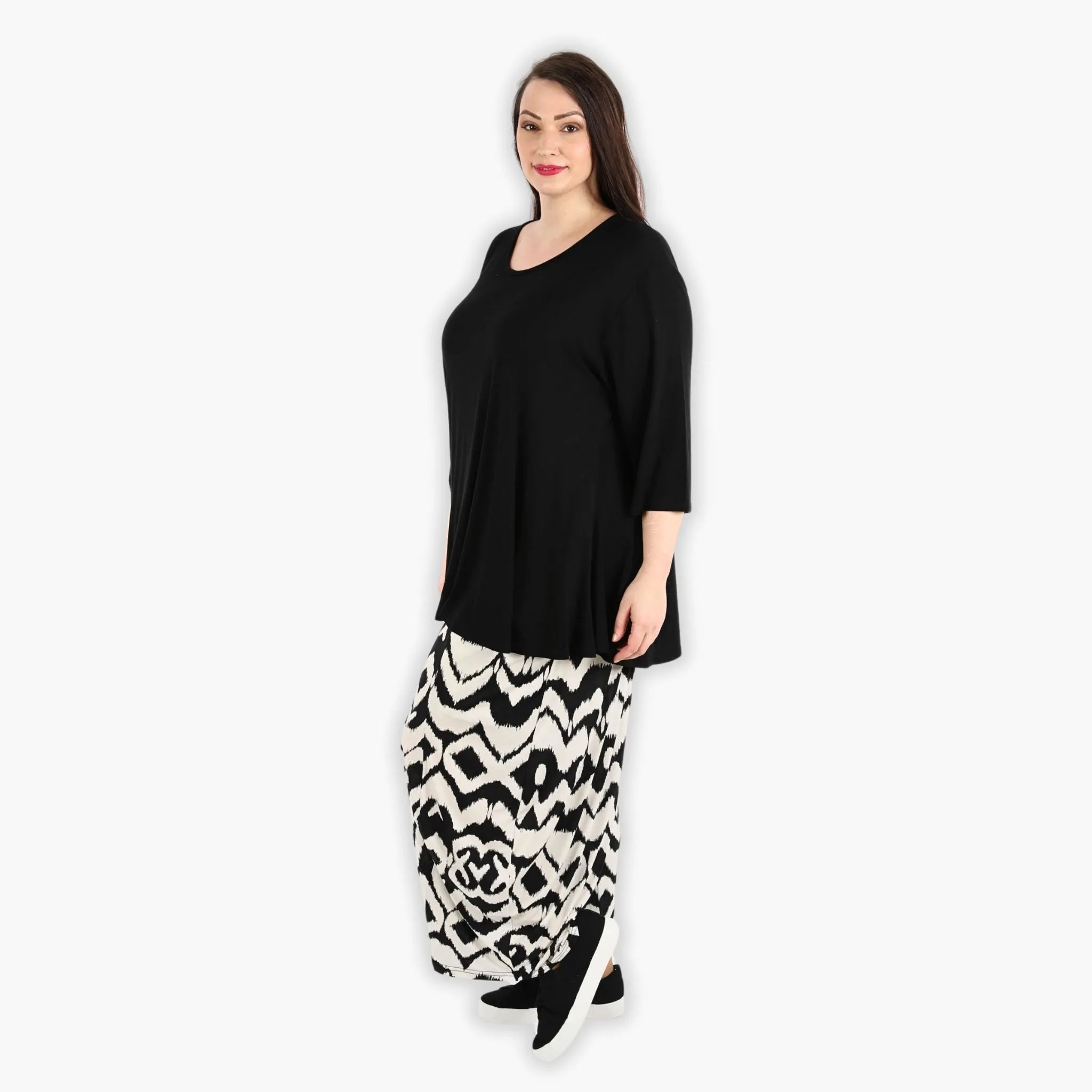 AKH Fashion Hose 8069 Renno, Ecru/Schwarz