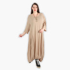 AKH 6736 Dress, Beige