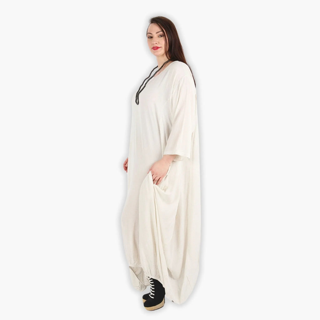 AKH 6736 Dress, White
