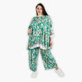 AKH Fashion Shirt 593 Peachy, Mint/Beige