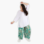AKH 8069 Trousers, Mint-Beige