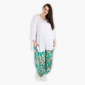 AKH 8069 Trousers, Mint-Beige