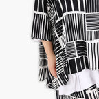 AKH 593 Big Shirt, Black and White