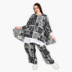 AKH 593 Big Shirt, Black and White