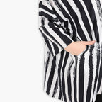 AKH 6909 Big Shirt, Black and White