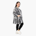 AKH 6909 Big Shirt, Black and White