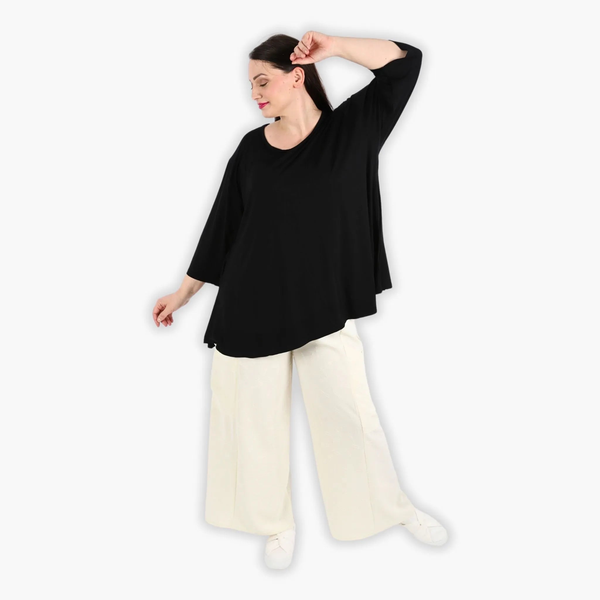 AKH 6710 Trousers, Cream