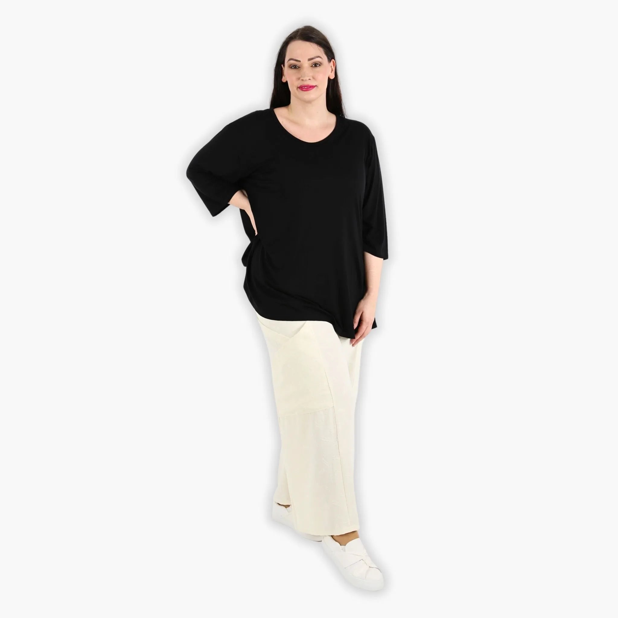 AKH 6710 Trousers, Cream