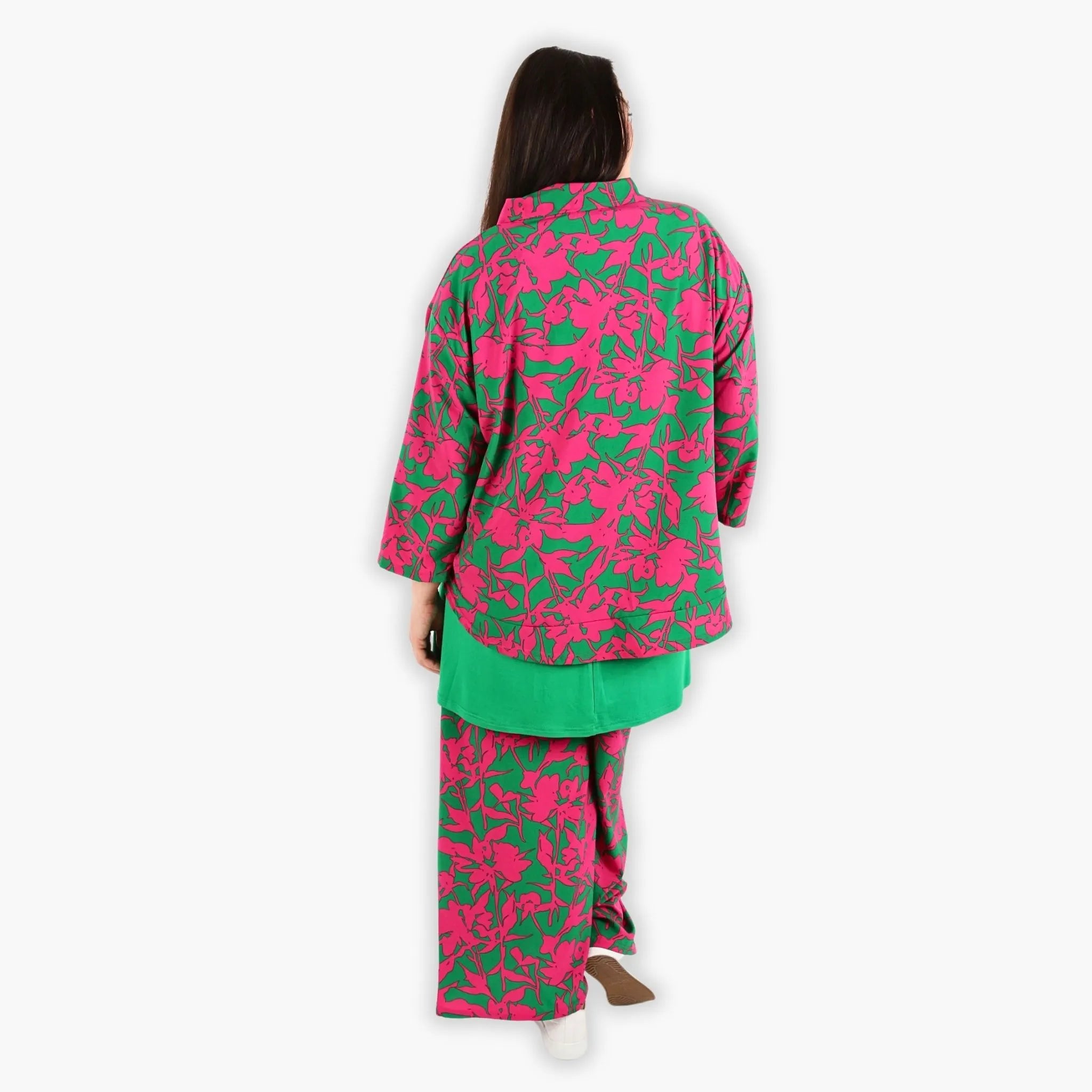 AKH 6910 Jacket, Fuchsia Green