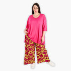 AKH 6927 Trousers, Purple-Lime