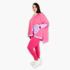 AKH 2413 Big Shirt, Pink-Lilac