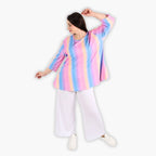 AKH 1892 Shirt, Pink-Blue-Orange