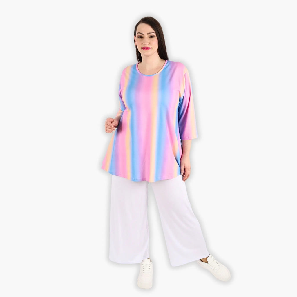 AKH 1892 Shirt, Pink-Blue-Orange
