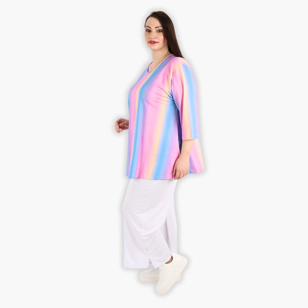 AKH 1892 Shirt, Pink-Blue-Orange