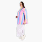 AKH 1892 Shirt, Pink-Blue-Orange