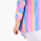 AKH 6588 Big Shirt, Pink-Blue-Orange