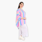AKH 6588 Big Shirt, Pink-Blue-Orange
