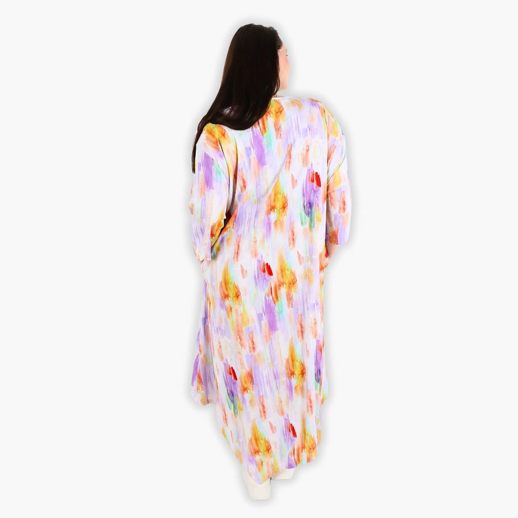 AKH 1927 Dress, white-lilac-orange