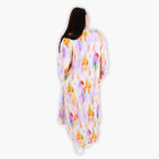 AKH 1927 Dress, white-lilac-orange