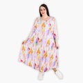 AKH 1927 Dress, white-lilac-orange