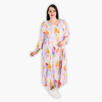AKH 1927 Dress, white-lilac-orange