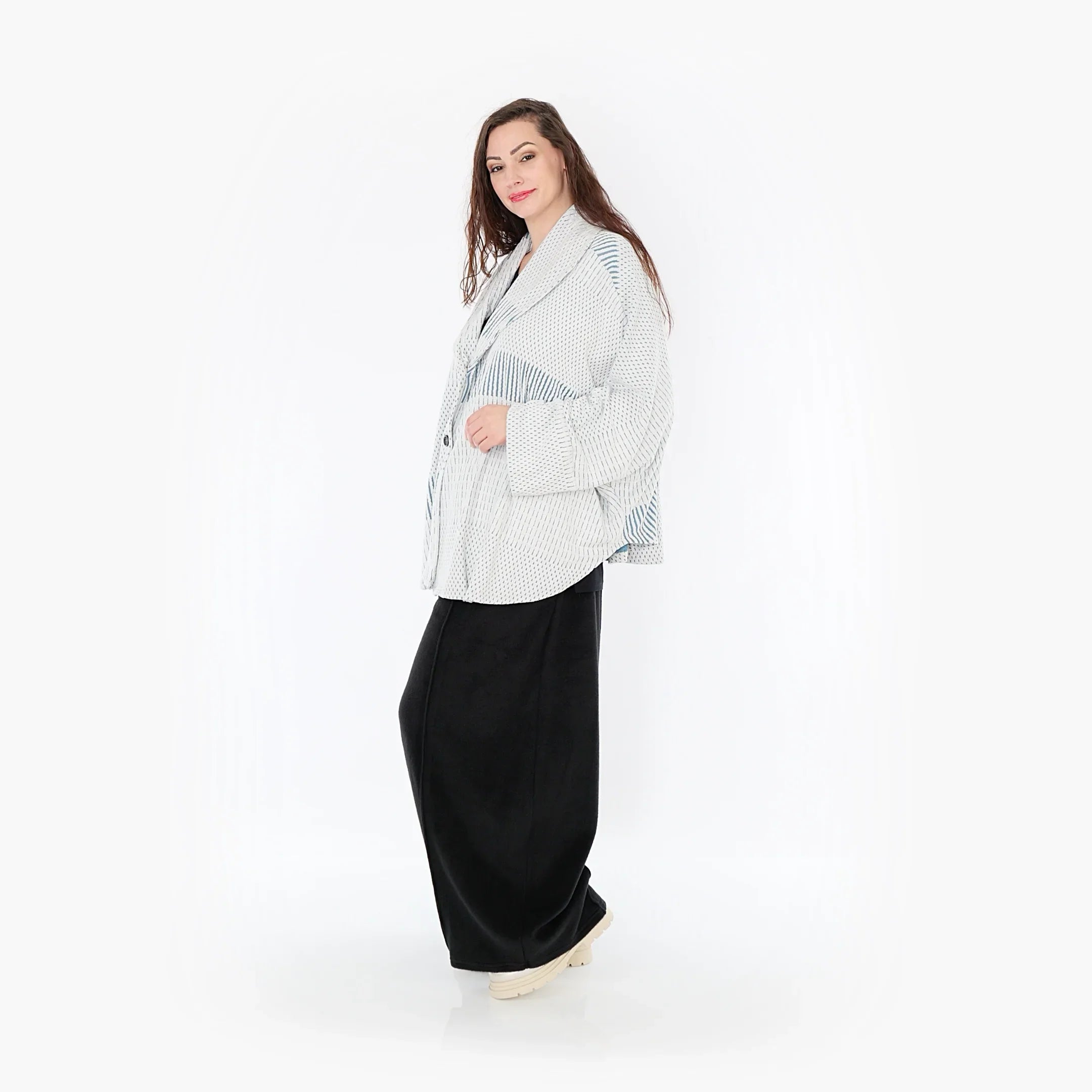 AKH Fashion Jacke 140 Frilla, Blau/Ecru