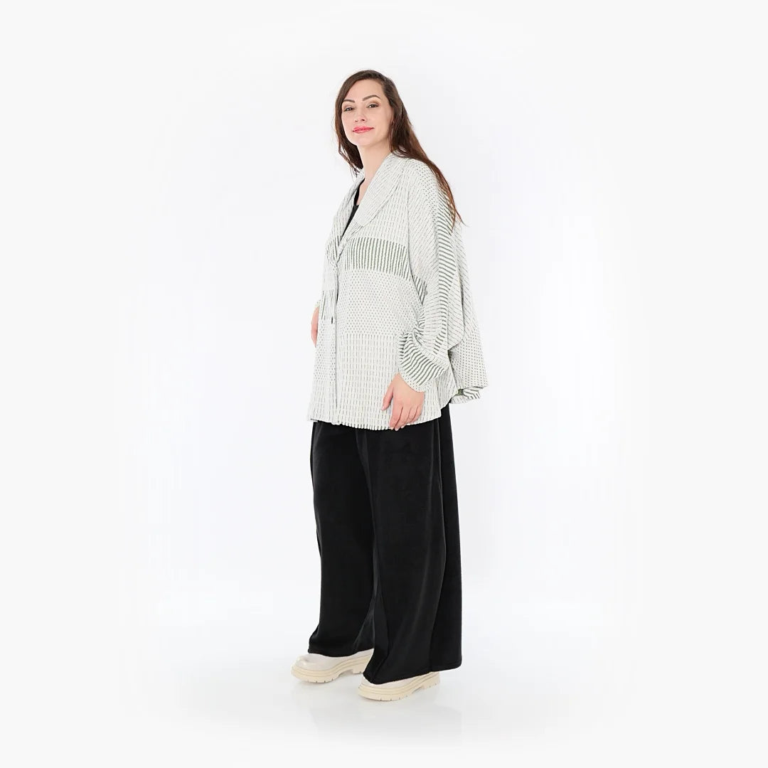 AKH Fashion Jacke 140 Frilla, Olive/Ecru