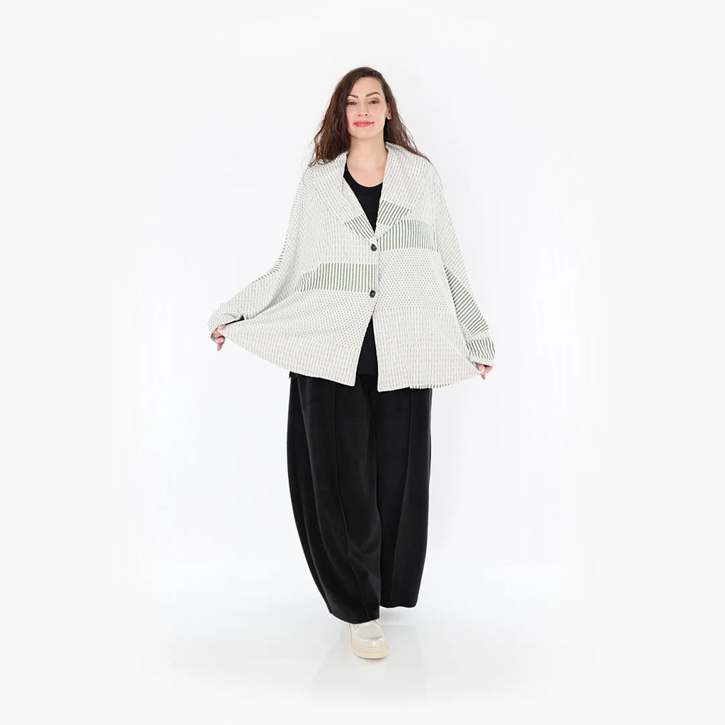 AKH Fashion Jacke 140 Frilla, Olive/Ecru