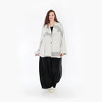AKH Fashion Jacke 140 Frilla, Schwarz/Ecru