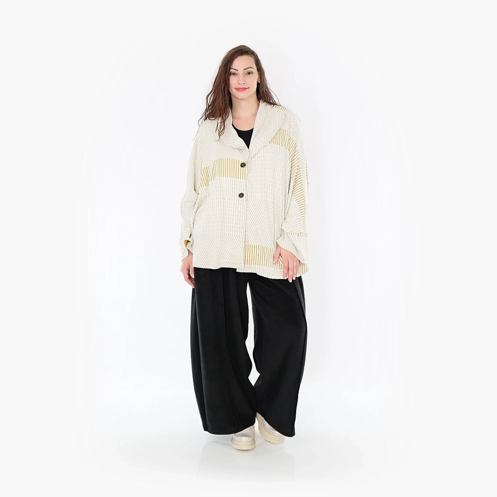 AKH Fashion Jacke 140 Frilla, Senf/Ecru