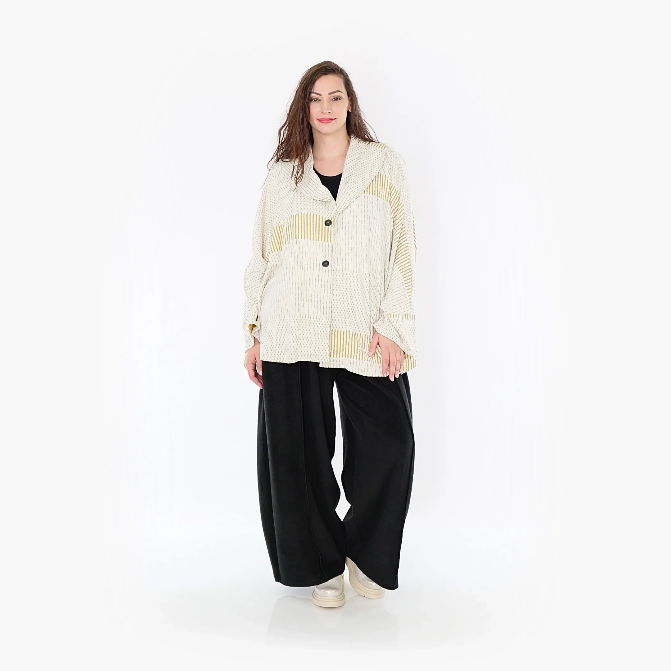 AKH Fashion Jacke 140 Frilla, Senf/Ecru