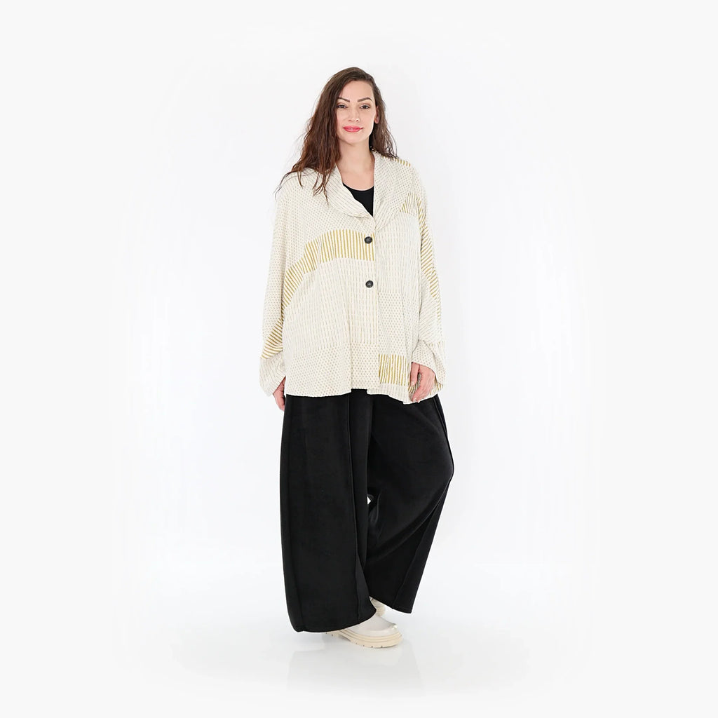 AKH Fashion Jacke 140 Frilla, Senf/Ecru