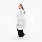 AKH Fashion Mantel 2494 Frilla, Blau/Ecru