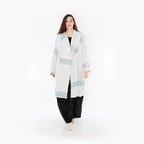 AKH Fashion Mantel 2494 Frilla, Blau/Ecru