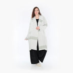 AKH 2494 Coat, Olive-Ecru