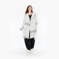 AKH Fashion Mantel 2494 Frilla, Schwarz/Ecru