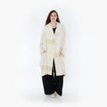 AKH Fashion Mantel 2494 Frilla, Senf/Ecru