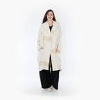 AKH Fashion Mantel 2494 Frilla, Senf/Ecru