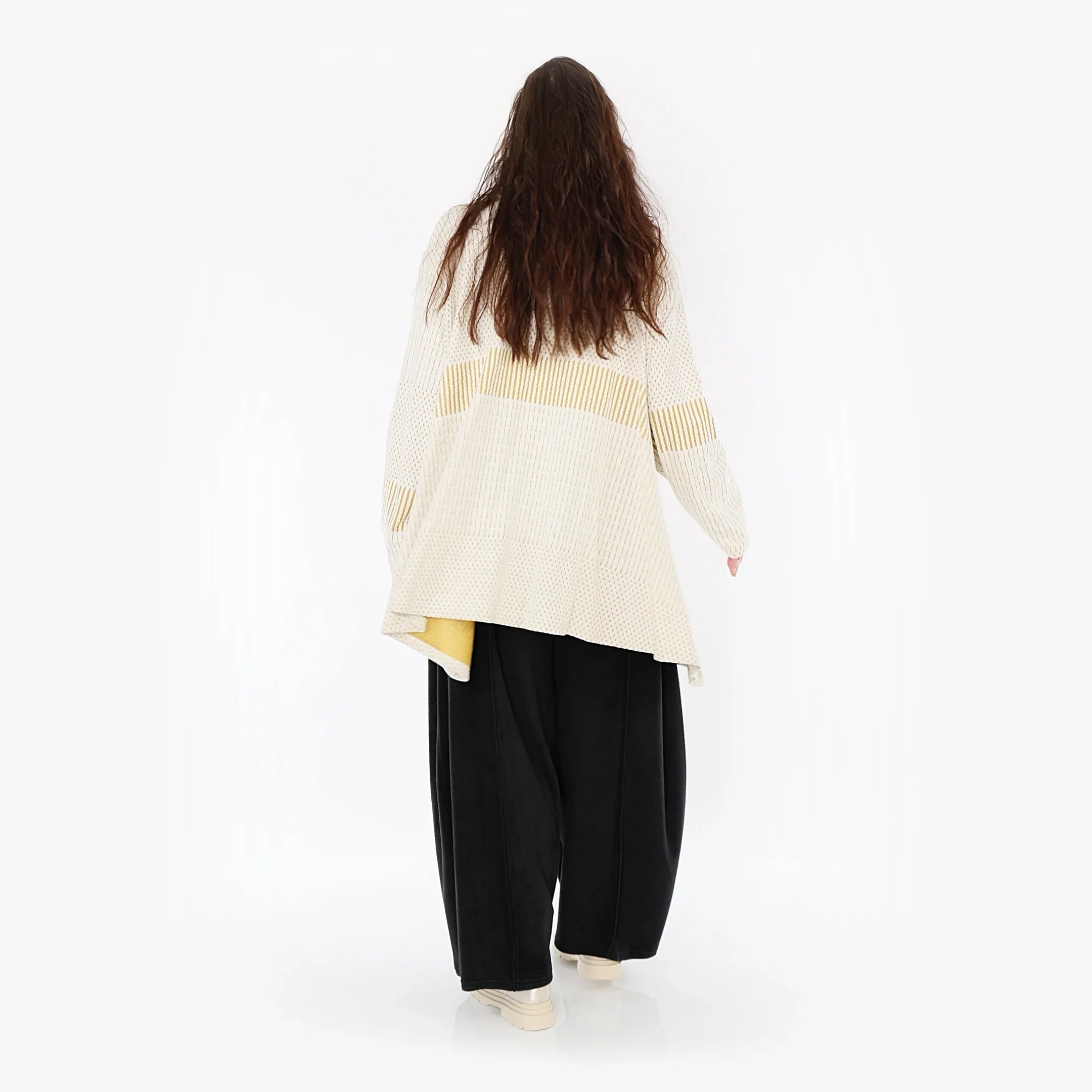 AKH Fashion Shirt 593R Frilla, Senf/Ecru