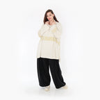 AKH Fashion Shirt 593R Frilla, Senf/Ecru