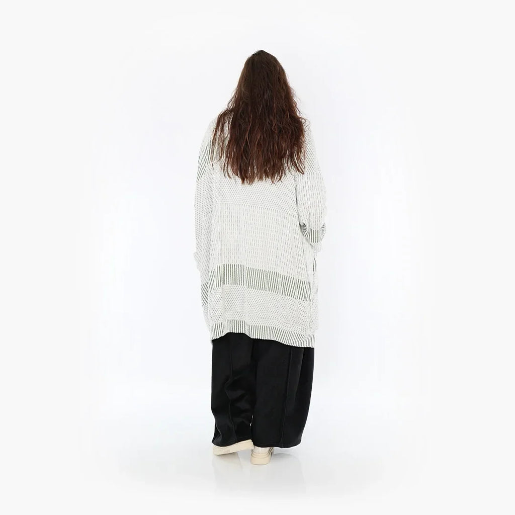 AKH 6518 Mantel, Olive-Ecru