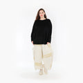 AKH 8069 Trousers, Mustard-Ecru