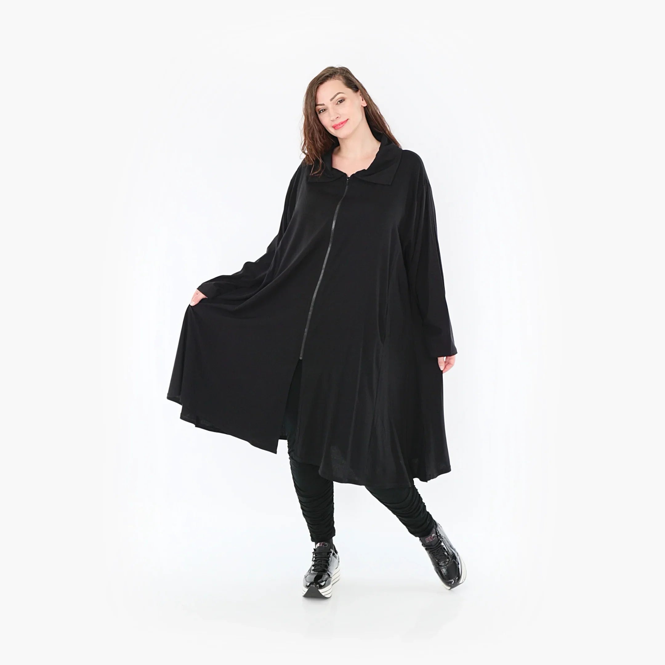 AKH 6606 Blouse, Black
