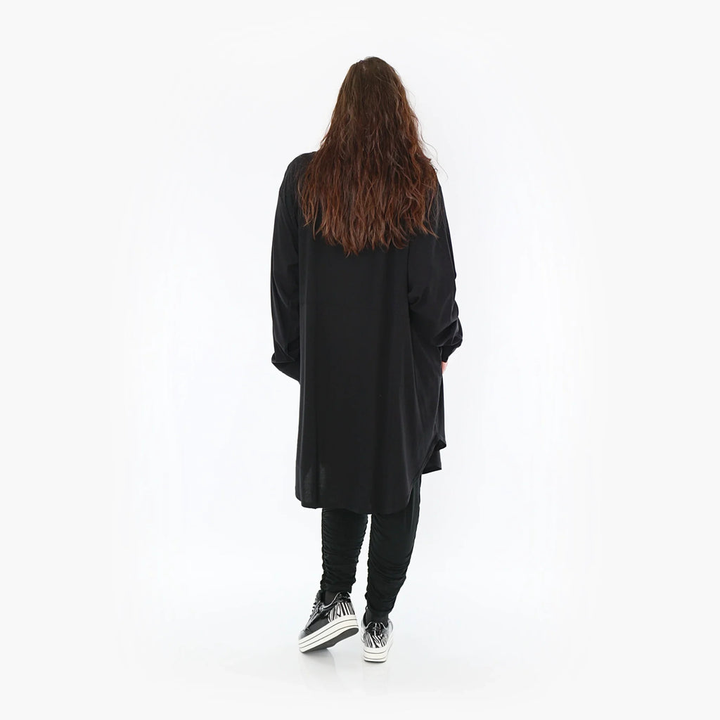 AKH Fashion Bluse 6881 Lucya, Schwarz