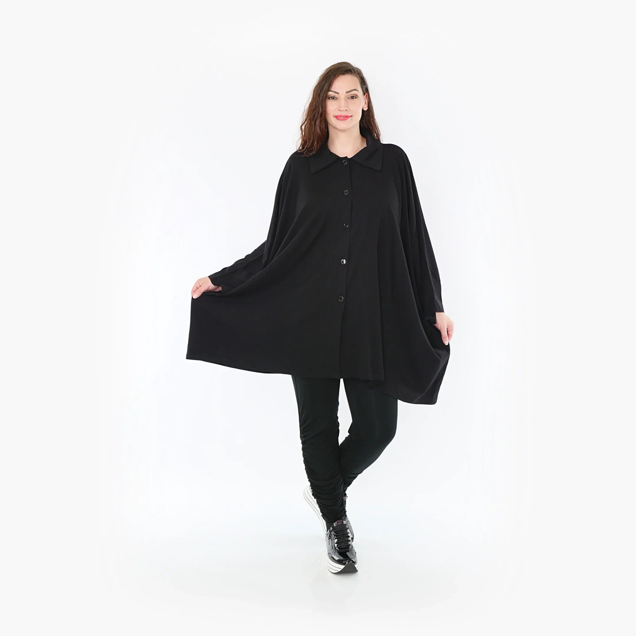 AKH Fashion Bluse 6991 Lucya, Schwarz