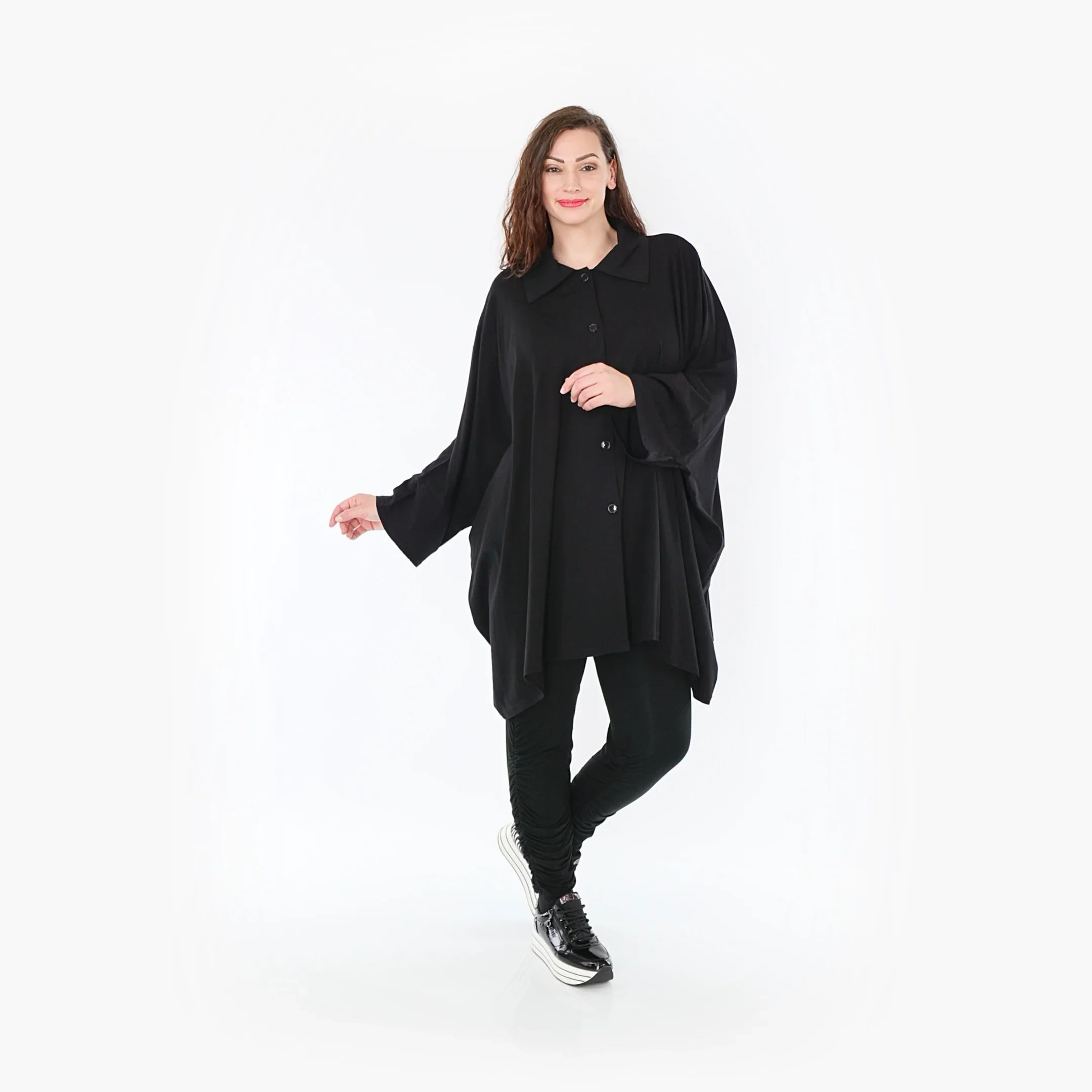 AKH Fashion Bluse 6991 Lucya, Schwarz